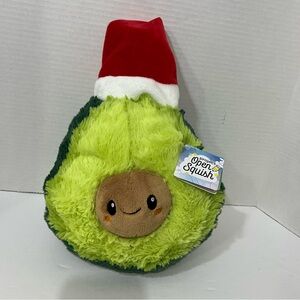 Squishable Mini Comfort Food Santa Avocado Plush  Mini 8”